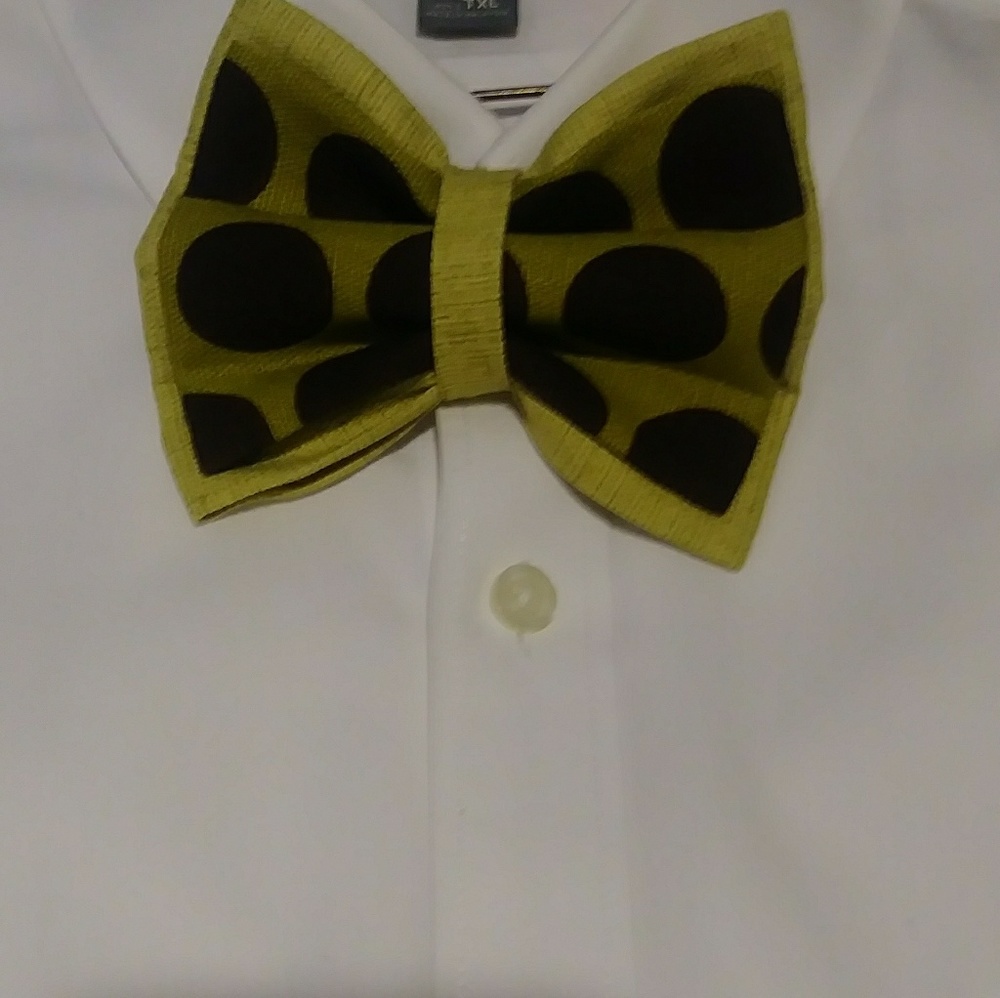 His & Her Handmade Bowtie~Godlove Benjamin-4448G2